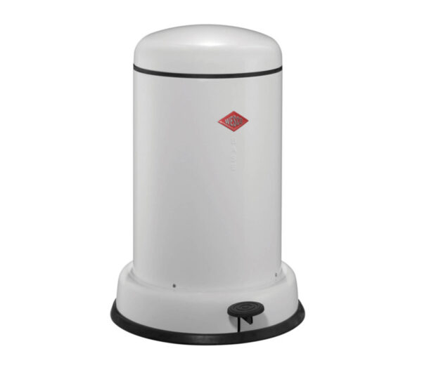 Hvid pedalspand